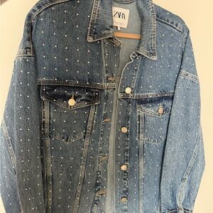 Zara Blue Denim Jacket